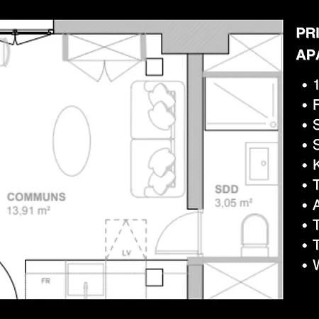 Pere Lachaise Apartment Paris Room photo